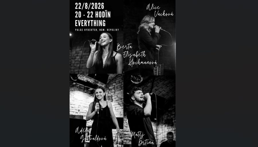 22. 8. 2026 Večerní pohoda plná písní aneb Koncert Na terase tak trochu jinak